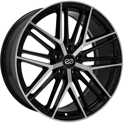 Enkei Phantom Black/Machined wheel