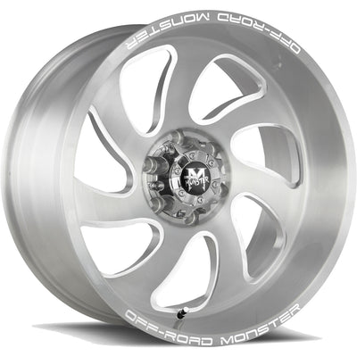 Off-Road Monster M07 Silver wheel