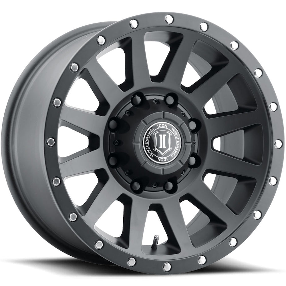 Icon COMPRESSION HD Black wheel