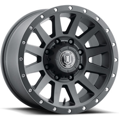 Icon COMPRESSION HD Black wheel