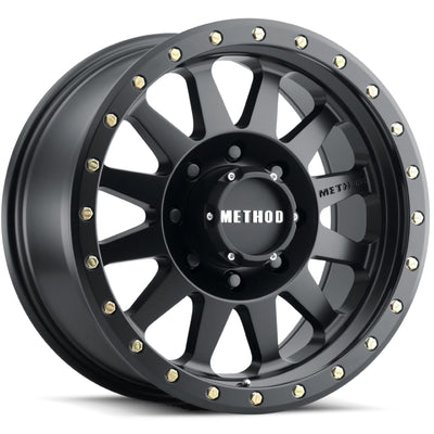 Method Race Wheels Double Standard Black wheel