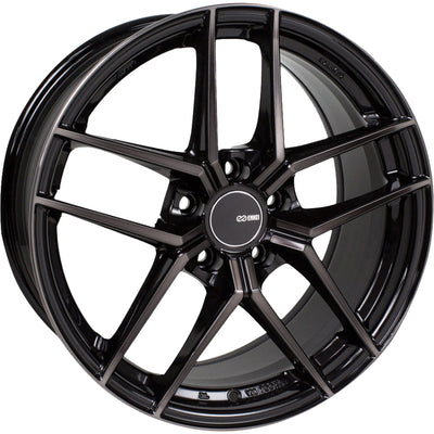 Enkei TY5 Black/Machined wheel