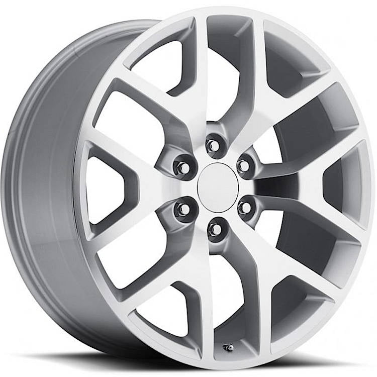 Factory Reproductions FR44 Silver/Machined wheel