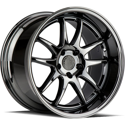 Aodhan DS02 Black/Chrome wheel