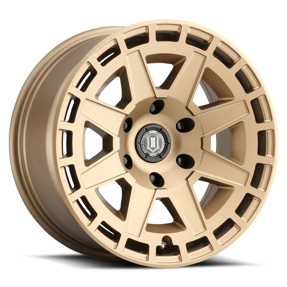 Icon Compass Satin Brass wheel