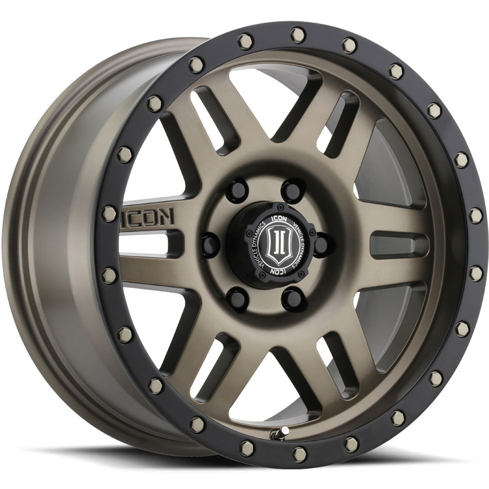 Icon SIX SPEED Bronze/Black wheel