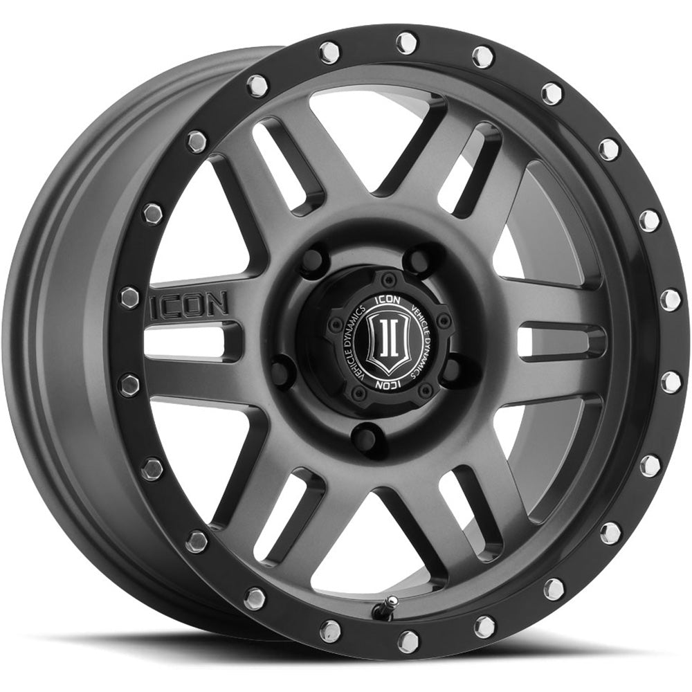 Icon Six Speed Gunmetal/Black wheel