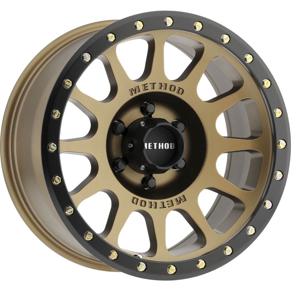 Method Race Wheels MR305 NV Bronze/Black wheel