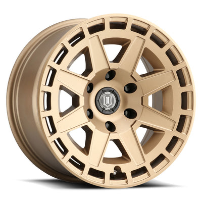 Icon Compass Satin Brass wheel