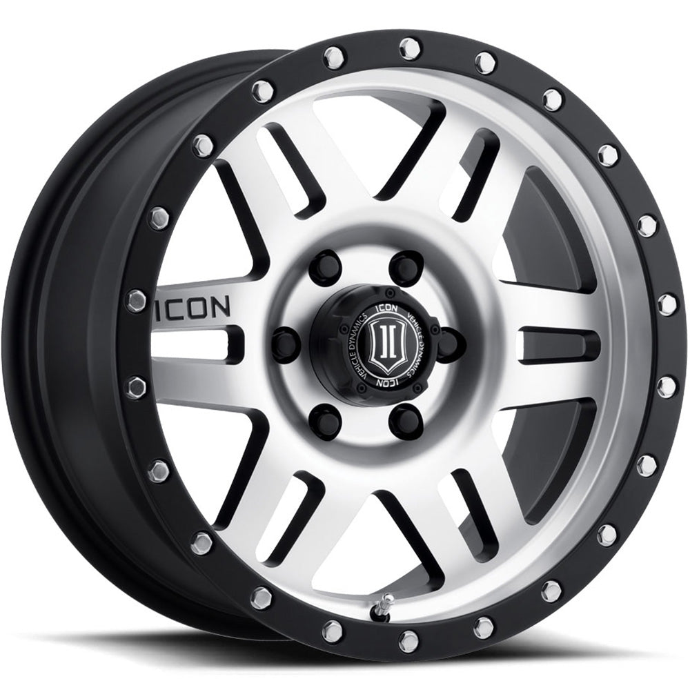 Icon Six Speed Black/Machined wheel
