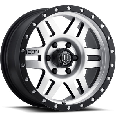 Icon Six Speed Black/Machined wheel