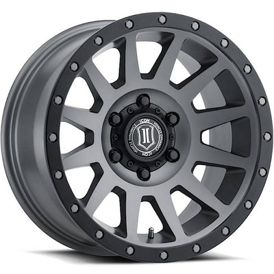 Icon Compression Titanium/Black wheel