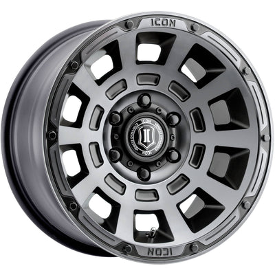 Icon Thrust Black/Machined wheel