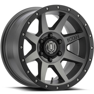 Icon REBOUND Titanium/Black wheel