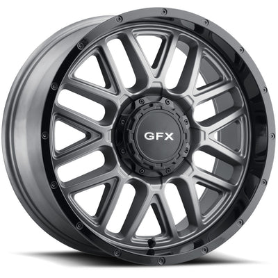 G-FX TM5 Gray/Black wheel
