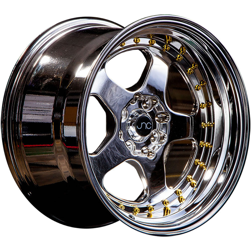 JNC JNC010 Platinum/Gold wheel