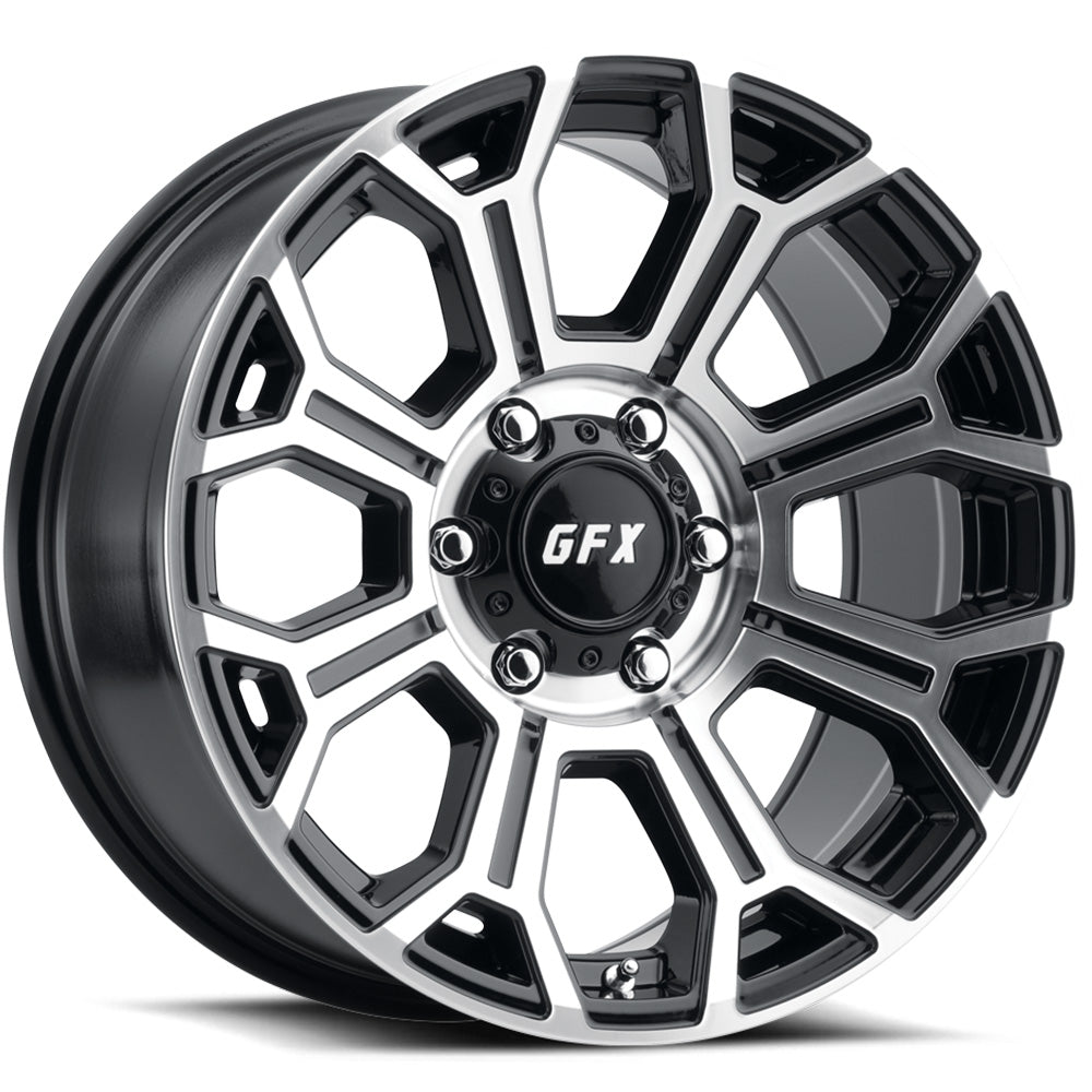 G-FX TR19 Black/Machined wheel