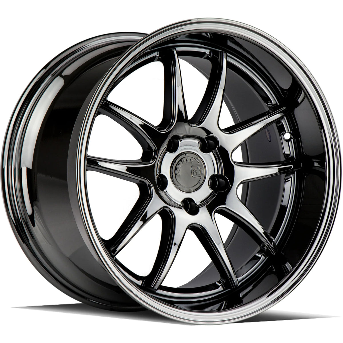 Aodhan DS02 Black/Chrome wheel
