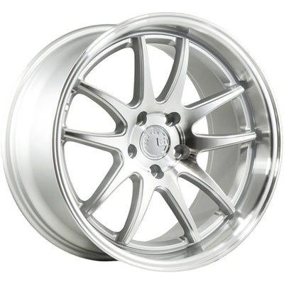 Aodhan DS02 Silver/Machined wheel