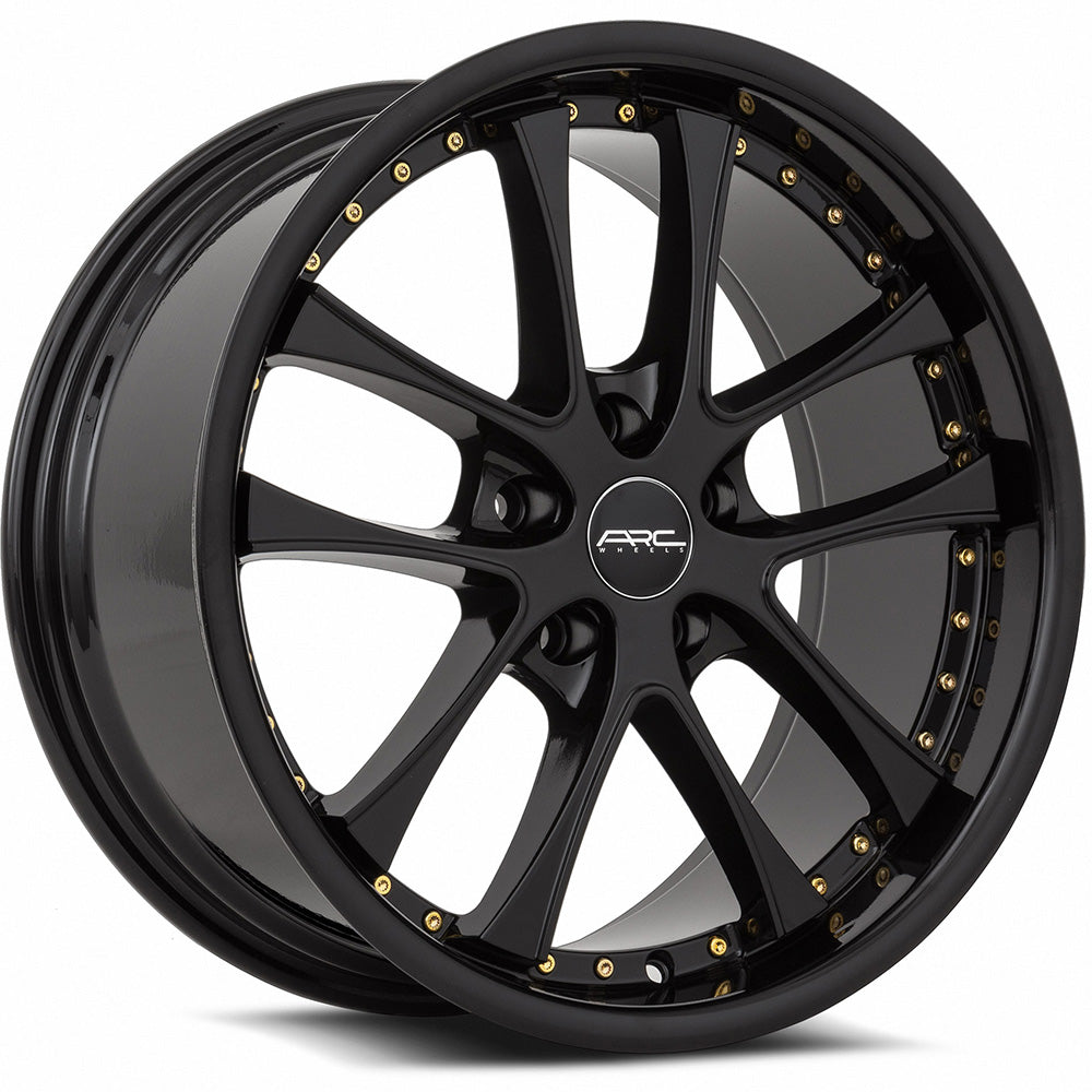 ARC AR5 Black/Gold wheel