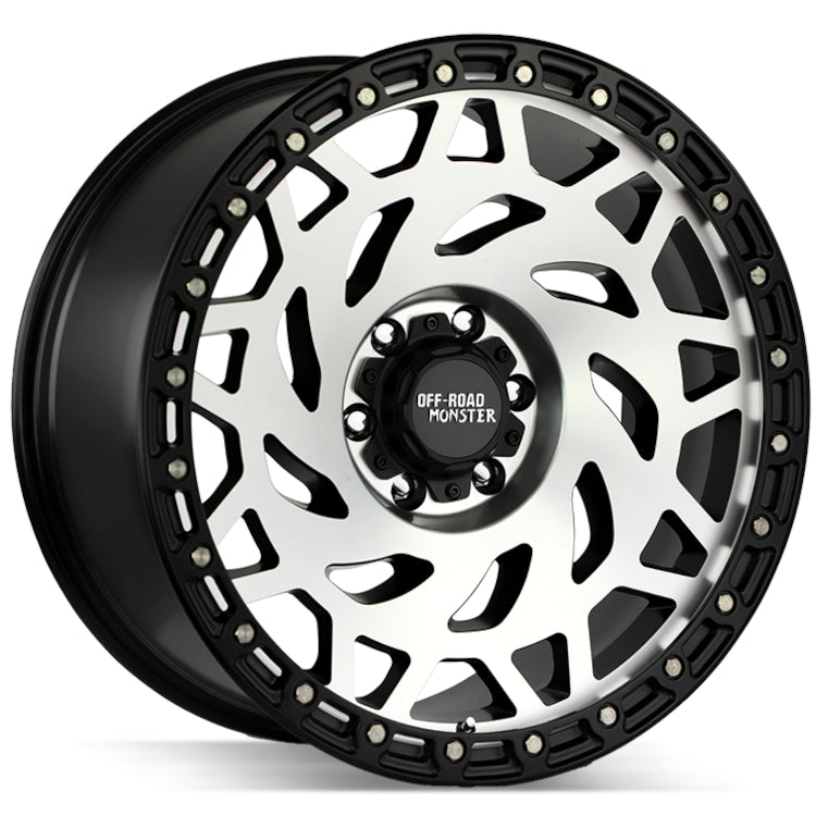 Off-Road Monster M50 Black/Machined wheel