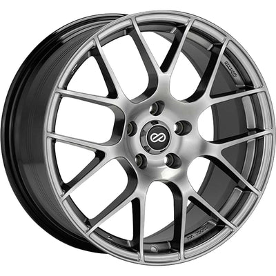 Enkei RAIJIN Silver wheel