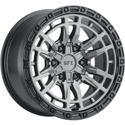 G-FX TR-24 Gray/Black wheel
