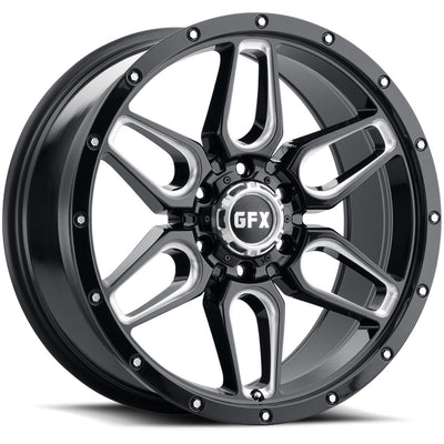 G-FX TR18 Black/Milled wheel
