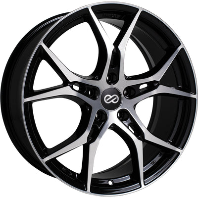 Enkei Vulcan Black/Machined wheel