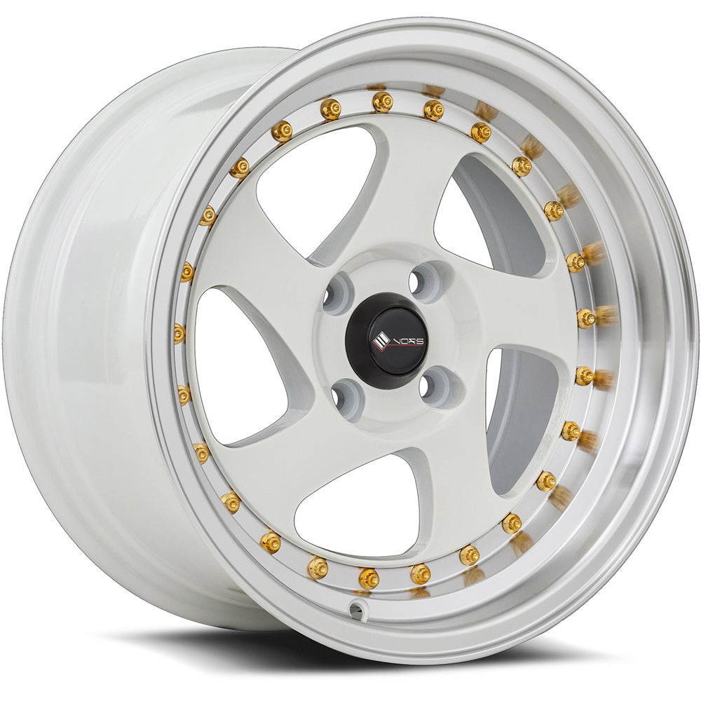 Vors VR2 White/Machined/Milled wheel