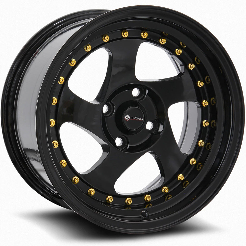 Vors VR2 Black/Gold wheel