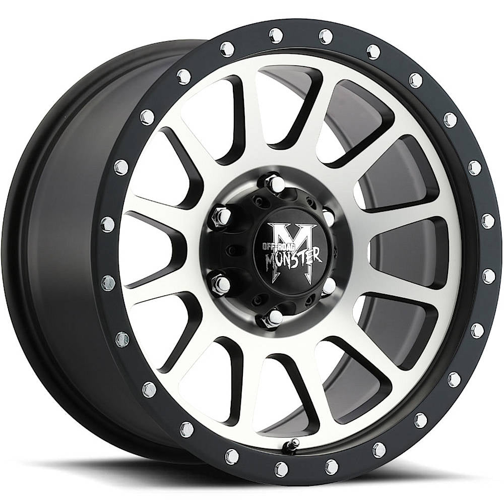 Off-Road Monster M10 Black/Machined wheel