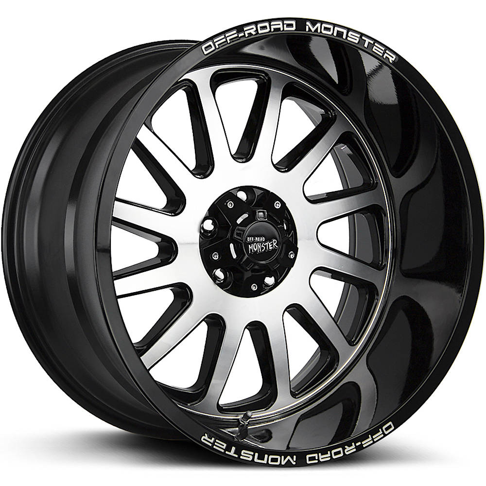 Off-Road Monster M17 Black/Machined wheel