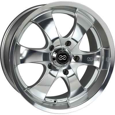 Enkei M6 Silver/Machined wheel