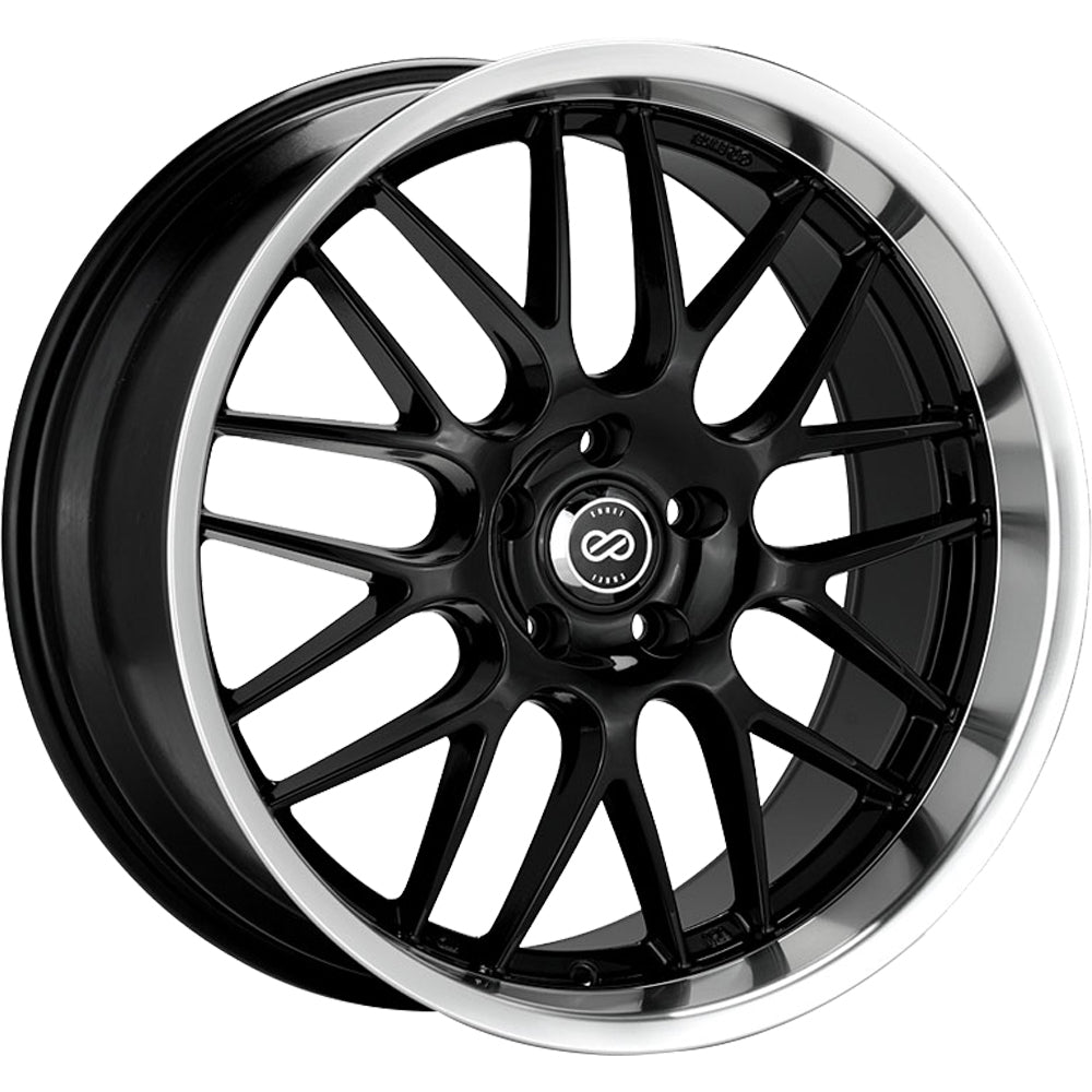 Enkei Lusso Black/Machined wheel