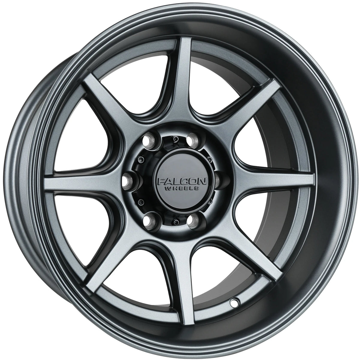 Falcon T8 Gunmetal wheel
