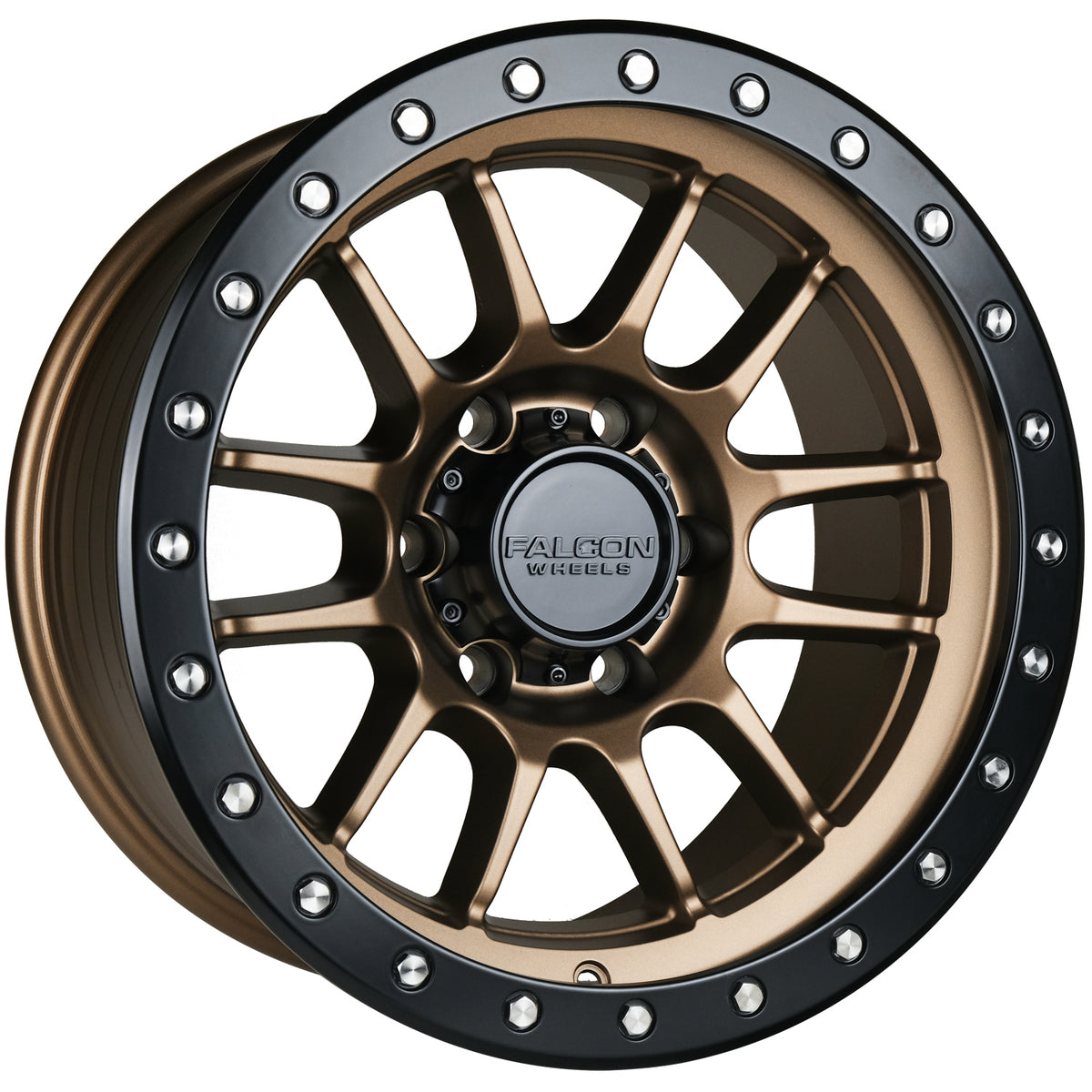 Falcon T7 Bronze/Black wheel