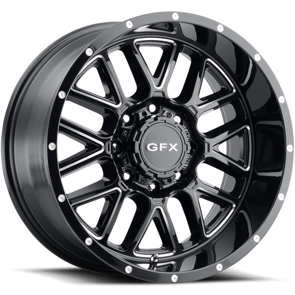 G-FX TM5 Black/Milled wheel