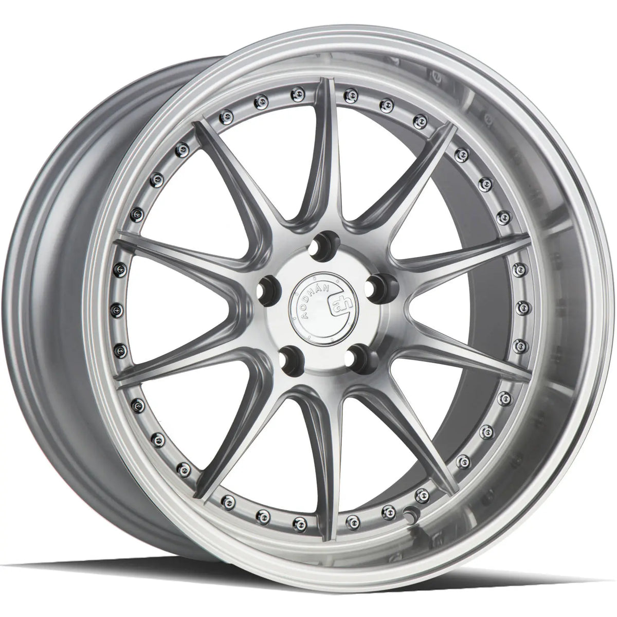Aodhan DS07 Silver/Machined wheel