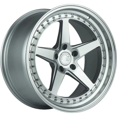 Aodhan DS05 Silver/Machined wheel