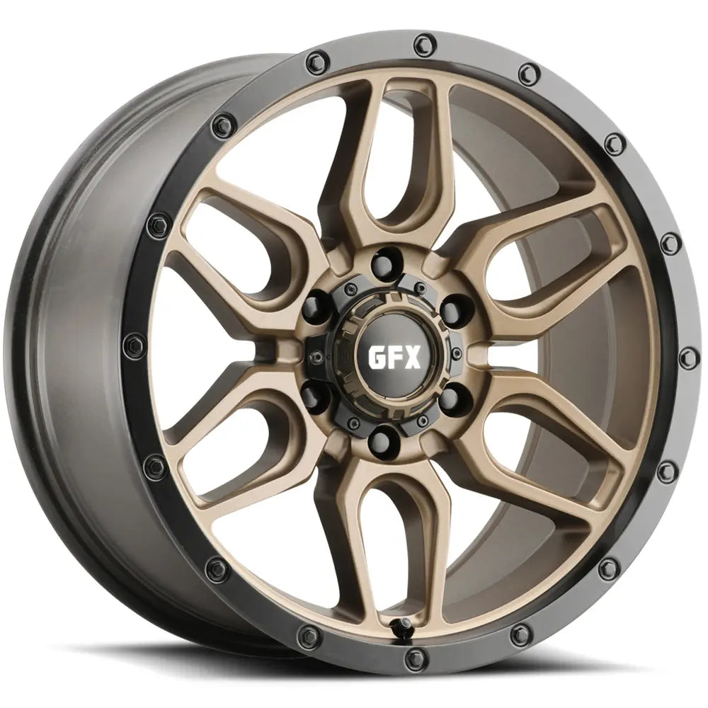 G-FX TR18 Bronze/Black wheel