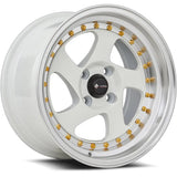 Vors VR2 White/Machined/Milled wheel