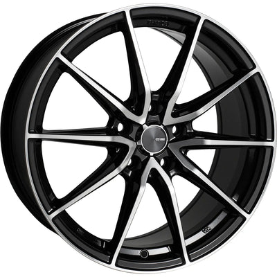 Enkei Draco Black/Machined wheel