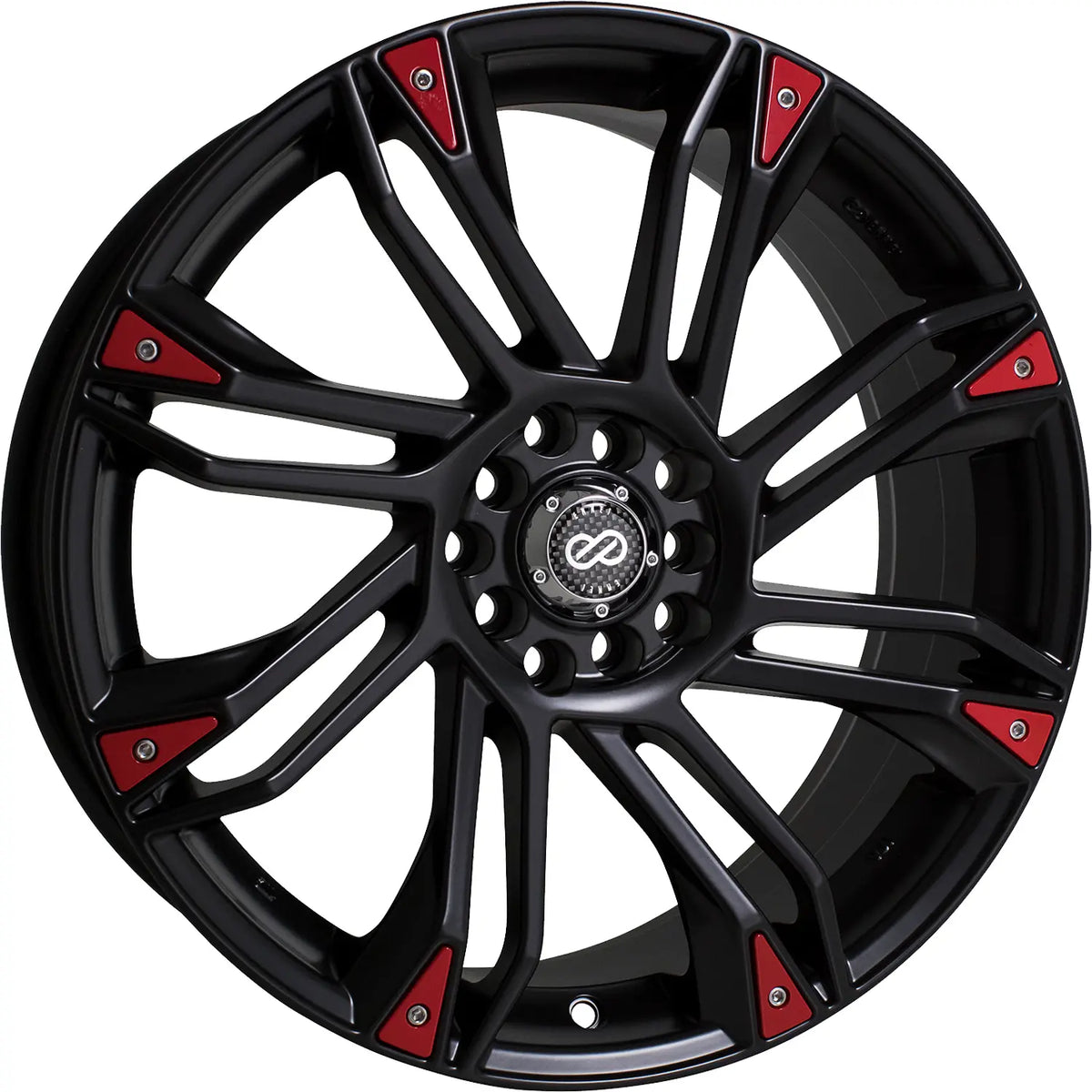Enkei GW8 Black/Red wheel