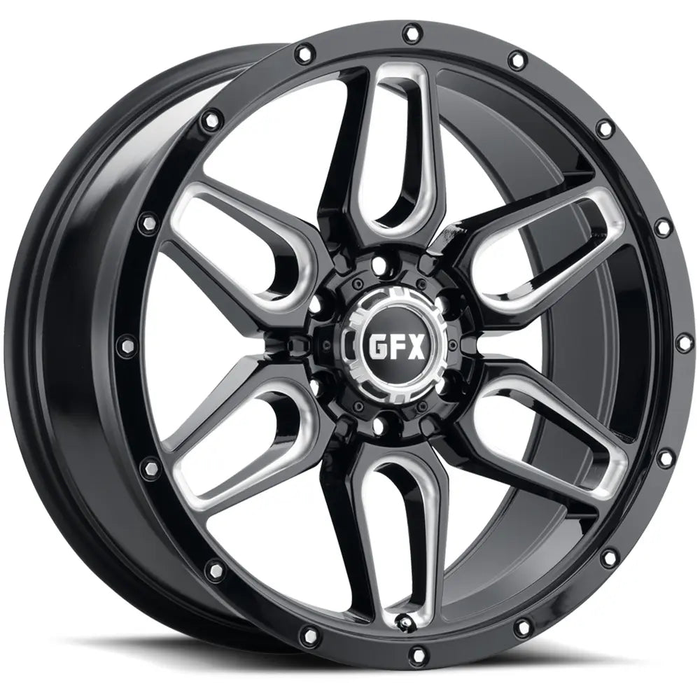 G-FX TR18 Black/Milled wheel