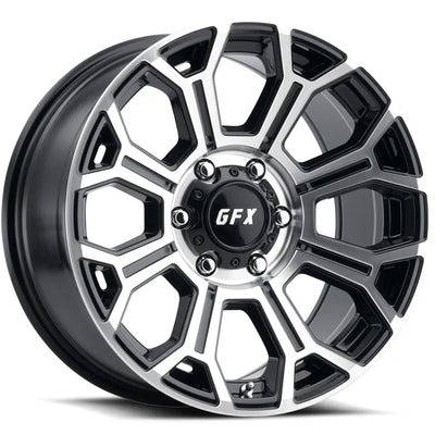 G-FX TR19 Black/Machined wheel