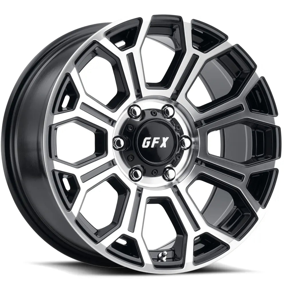 G-FX TR19 Black/Machined wheel
