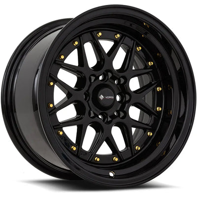 Vors VR7 Black/Gold wheel