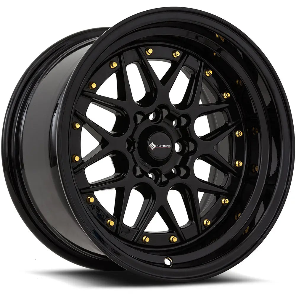 Vors VR7 Black/Gold wheel