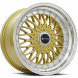 Vors VR3 Machined/Milled/Gold wheel